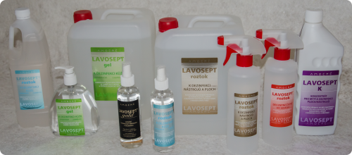 Kolekcia dezinfekcia Lavospt